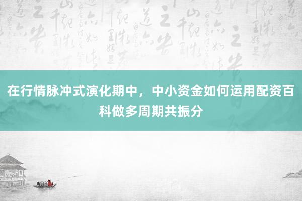 在行情脉冲式演化期中，中小资金如何运用配资百科做多周期共振分