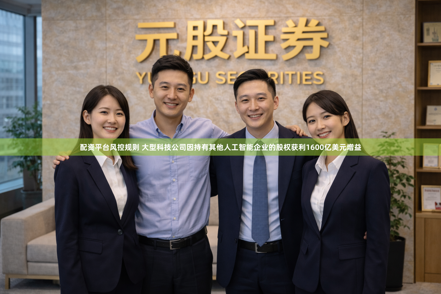 配资平台风控规则 大型科技公司因持有其他人工智能企业的股权获利1600亿美元增益
